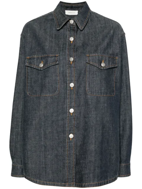 Fabiana Filippi long-sleeve denim shirt Blue CAD264F242I8870000