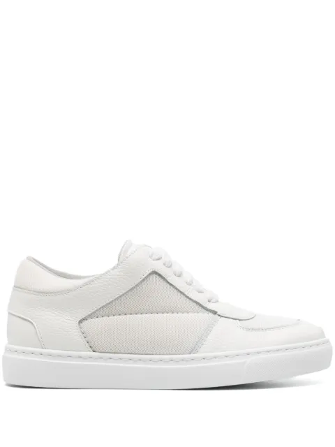 Fabiana Filippi mesh-panels tonal leather sneakers White ASD264A814I3450000
