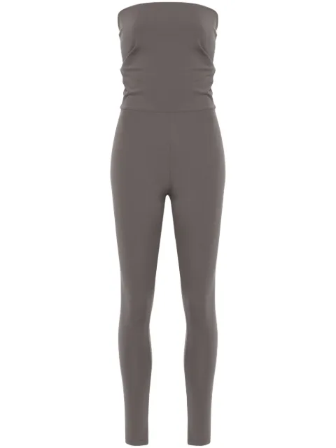 Fabiana Filippi strapless stretch jumpsuit Grey ABD274F466D6790000