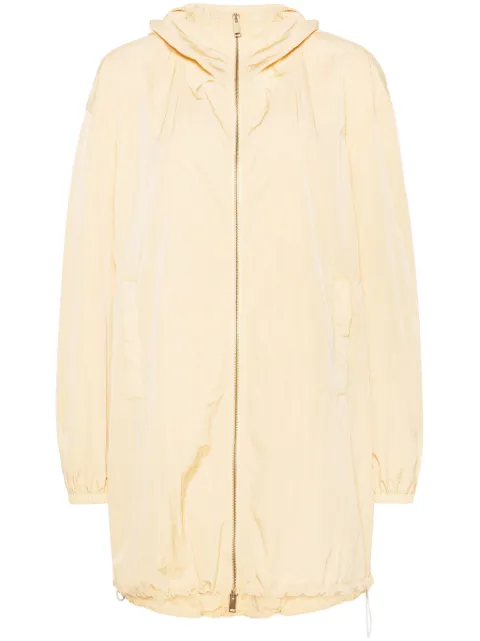 Fabiana Filippi hooded parka coat Yellow CTD264F198D6420000