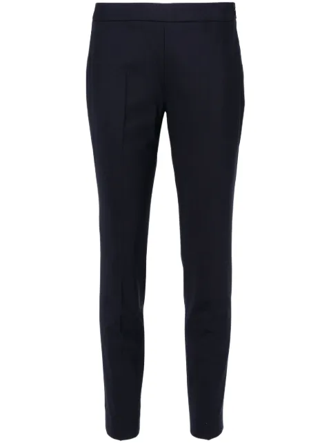 Fabiana Filippi tapered merino-blend trousers Blue PAD264F257D6200000