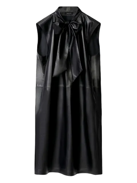 Fabiana Filippi tie-neck sleeveless midi dress Black PLD264F202I9030000