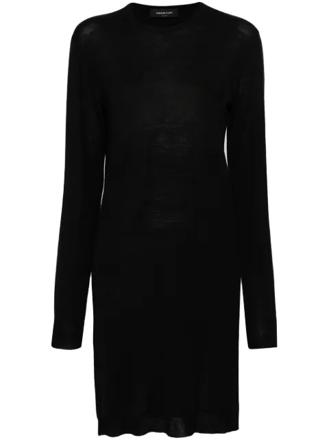 Fabiana Filippi knitted wool dress Black ABD264F143N1250000