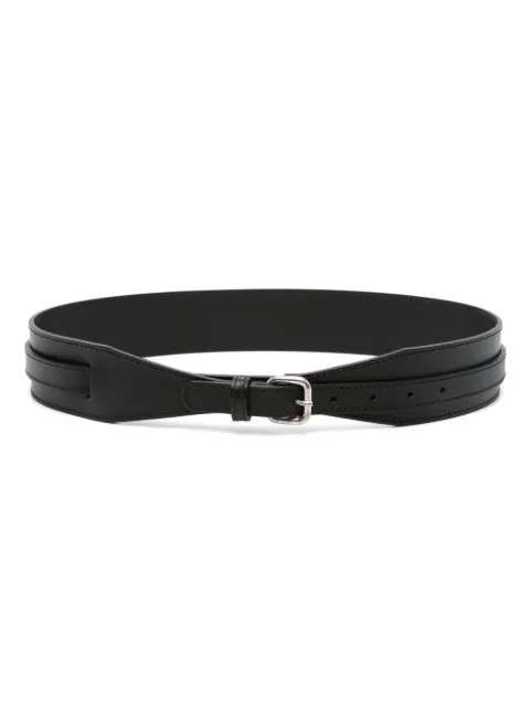 Fabiana Filippi buckled leather belt Black AAD264A794I2560000