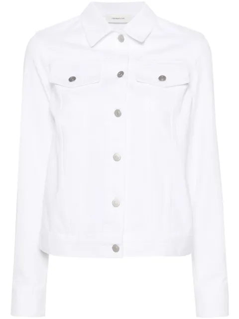 Fabiana Filippi button-up denim jacket White GCD264F172I8880000