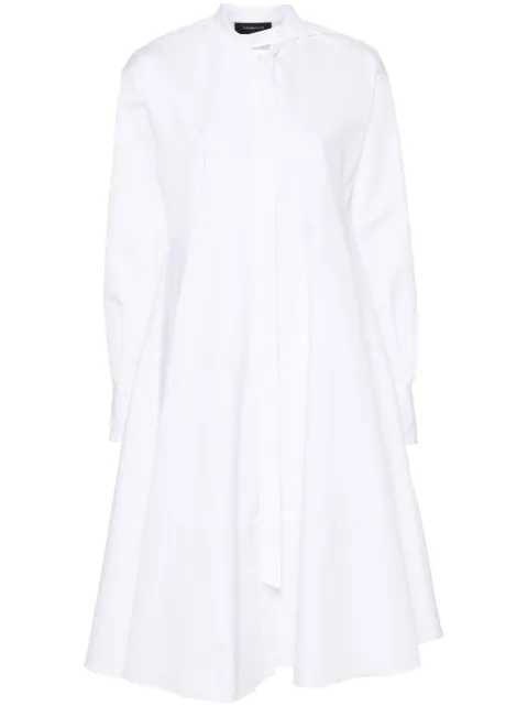 Fabiana Filippi poplin shirt dress White ABD274F482D6140000