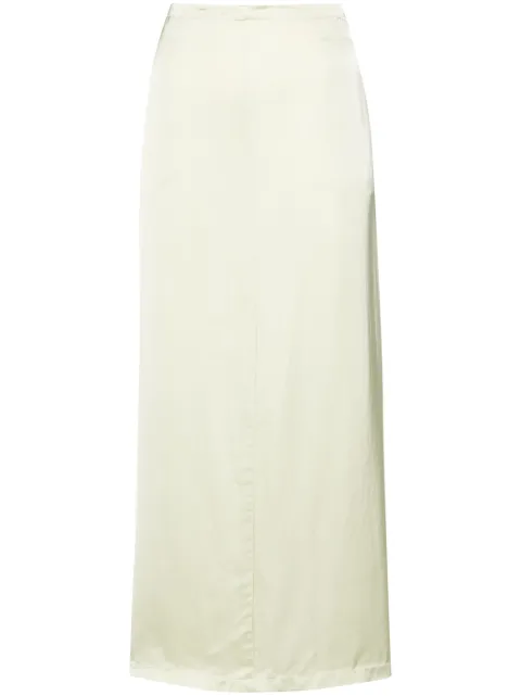 Fabiana Filippi drawstring-waist maxi skirt Green GND264F297D6230000