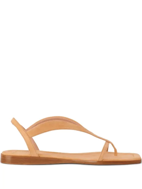 Fabiana Filippi leather flat sandals ASD264A810I3210000