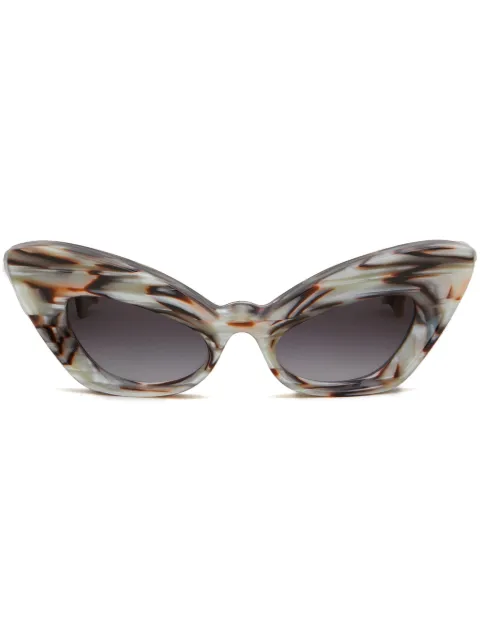 Marni Eyewear cat-eye frame sunglasses Neutrals EWME0061A1H3800
