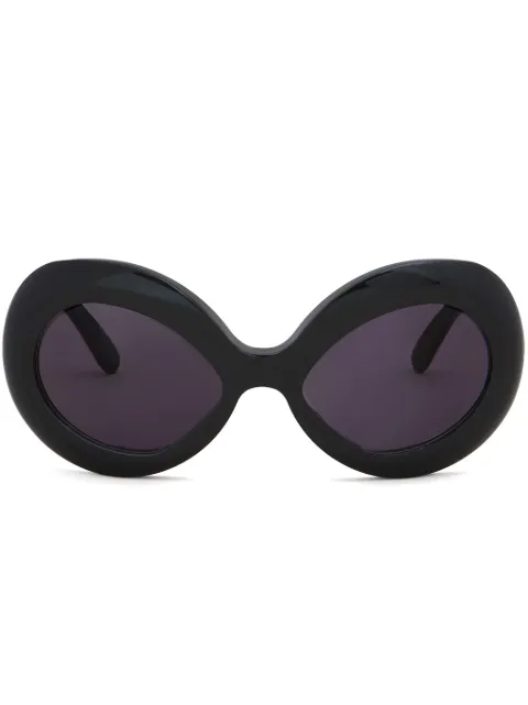 Marni Eyewear oversized-frame sunglasses Black EWME0068A0H3800