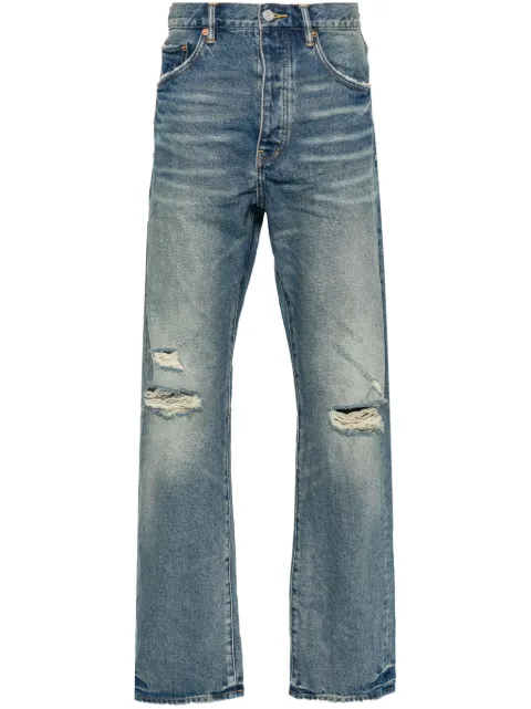 Purple Brand P011 Vintage Knee Slit jeans Blue P011VKSM