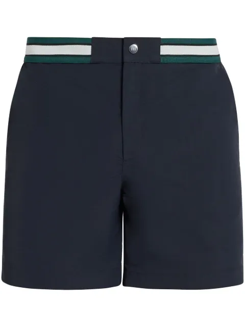 CHÉ striped-waistband deck shorts Black 23152