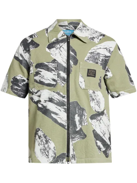 MARKET Talus cotton shirt Green 369000152