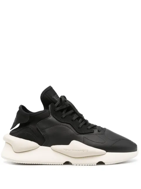 Y-3 Kaiwa leather sneakers Black IG4055