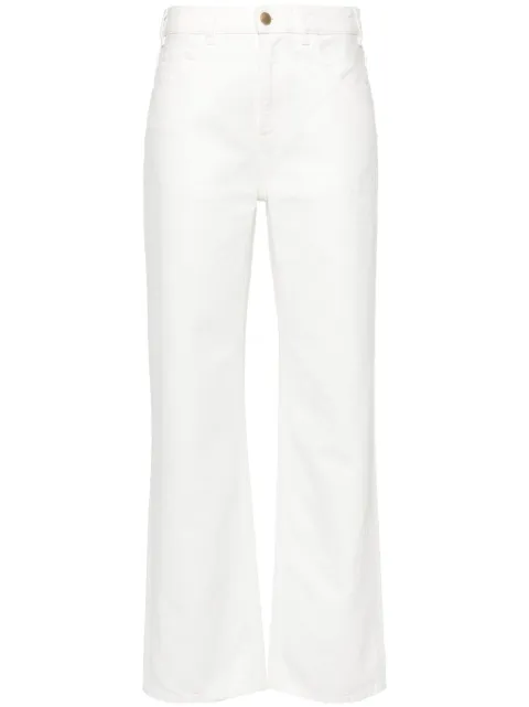 Chloé low-rise flared jeans White CHC24SDP03154