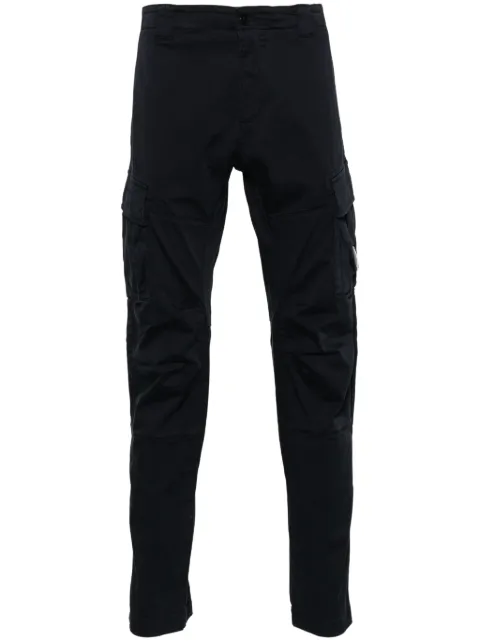 C.P. Company Lens-detail cargo trousers Blue 18CMPA056A005694G