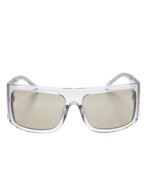 The Attico x Linda Farrow Andre oversize sunglasses Neutrals ATTICO50C4SUN