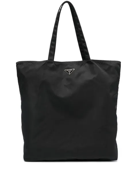 Prada Pre-Owned 1990s Tessuto Robot tote bag Black 1501397