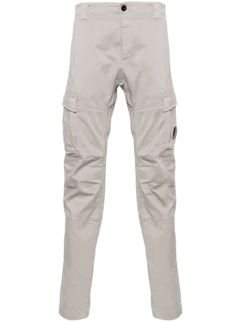 C.P. Company Lens-detail cargo trousers Grey 16CMPA056A005694G