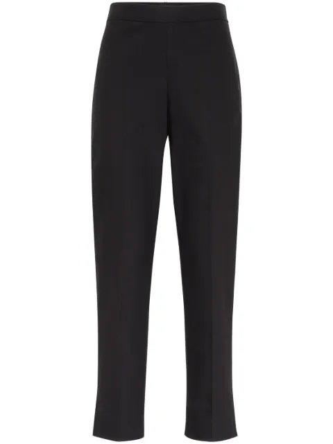 Brunello Cucinelli high-waisted cropped trousers Black M0F70P8593C101