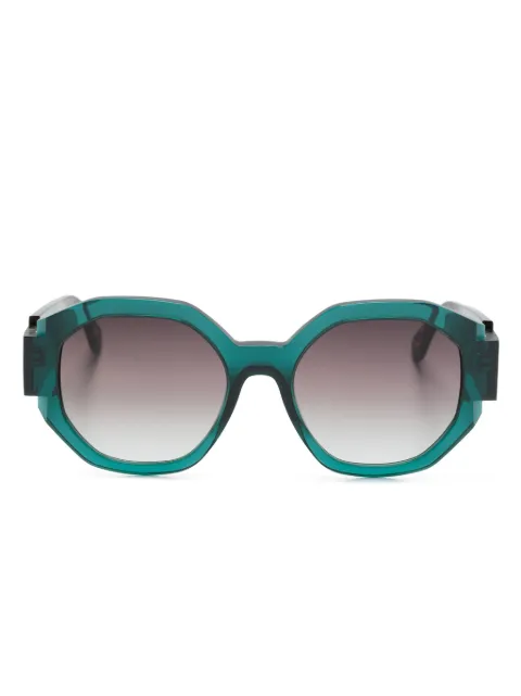Face À Face Notchi 2 geometric-frame sunglasses Blue NOTCHI2