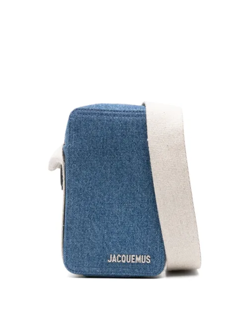 Jacquemus La Cuerda Vertical messenger bag Blue 235BA0913176330