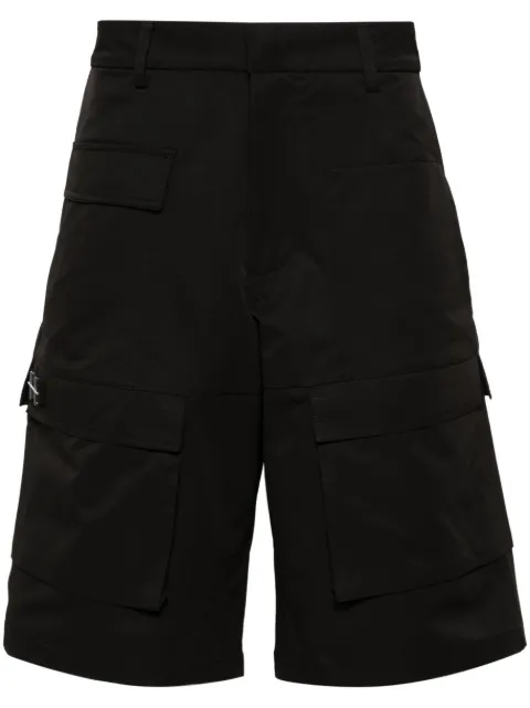 HELIOT EMIL Cellulae cargo shorts Black SS24M10163