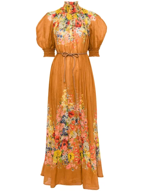 ZIMMERMANN Alight Swing maxi dress Brown 3890DRS241