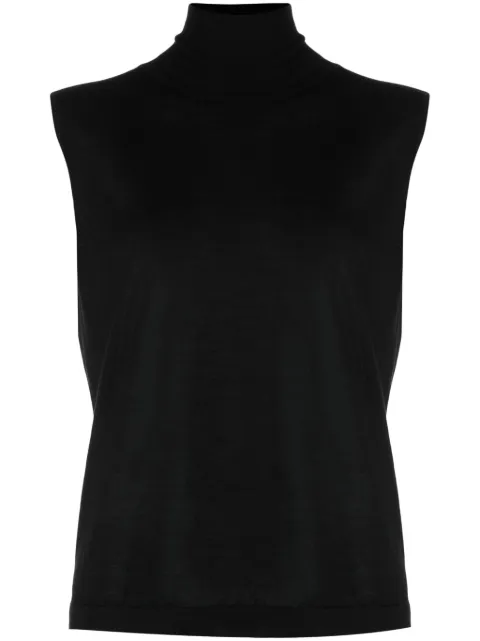 Fabiana Filippi roll-neck knitted top Black MAD264F006N907825