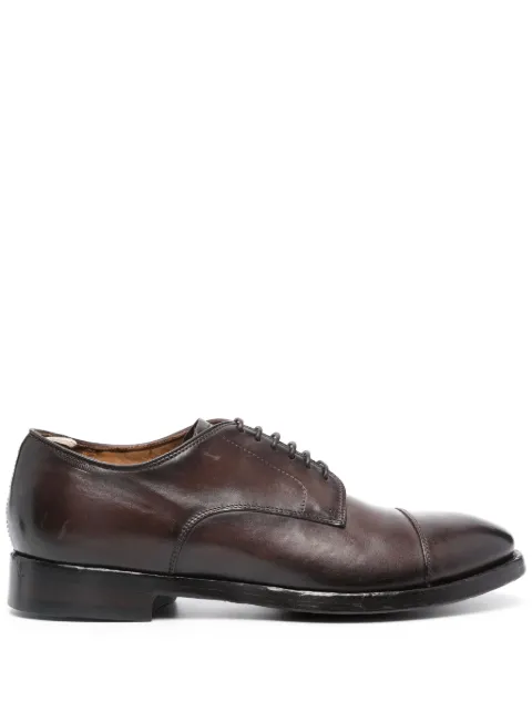 Officine Creative leather derby shoes Brown OCUPROD004ERCAD215
