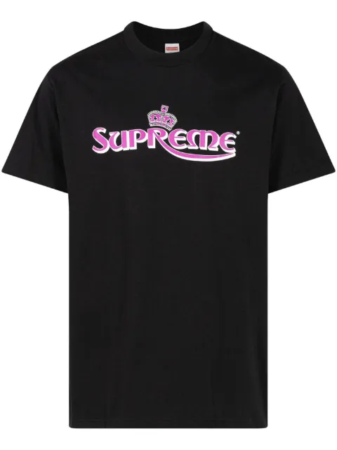 Supreme Crown cotton T-shirt Black SU100128
