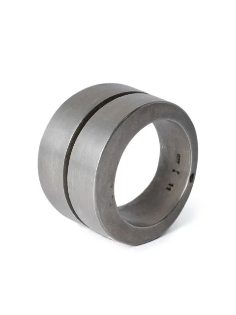 Parts of Four Crevice brushed ring Silver 80213DA