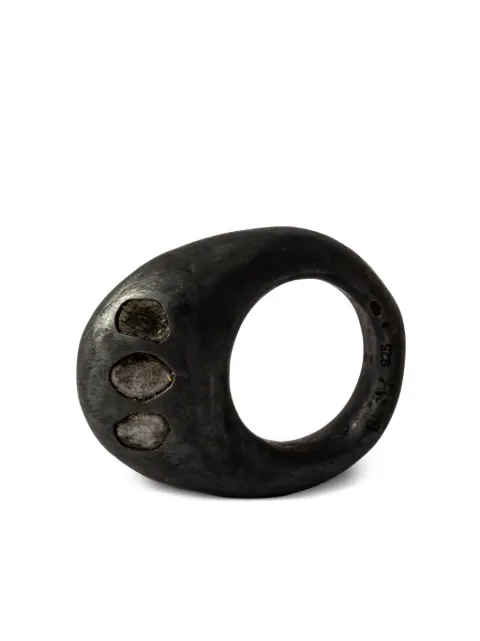 Parts of Four Tall Mountain diamond ring Black E17015KADIA