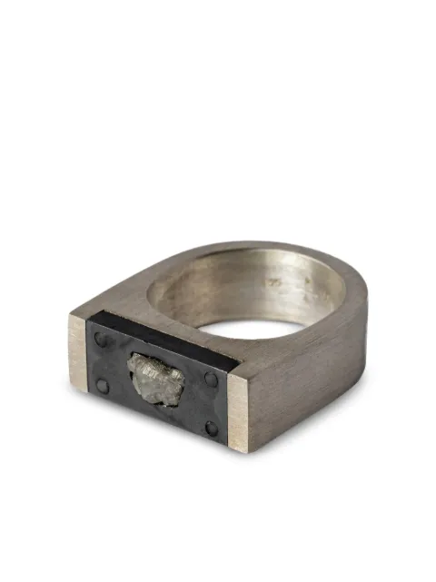 Parts of Four Plate diamond ring single Silver 20144MAKAFRDIA