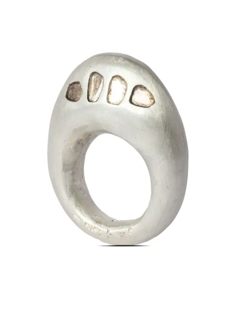 Parts of Four Tall Mountain sterling silver ring Silver E17016MADIA