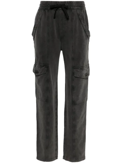 MARANT ÉTOILE Peorana Urban track pants Black PA0283FAB1M02E02FK