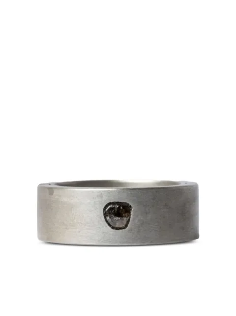 Parts of Four Sistema diamond-slab ring Silver 18017DAFCDIA