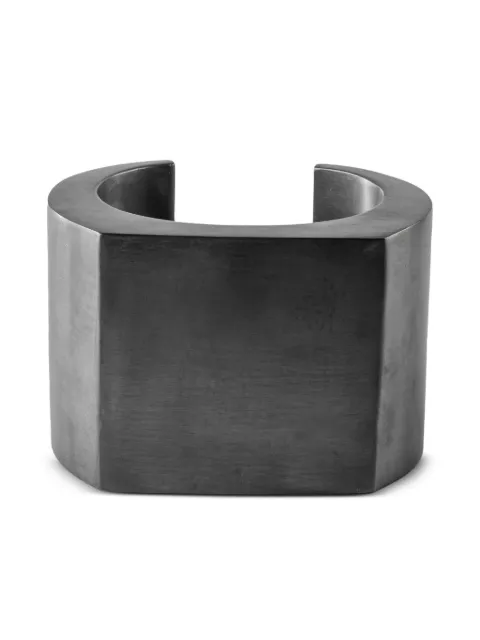Parts of Four Crescent Plane cuff bracelet Black 7021KA