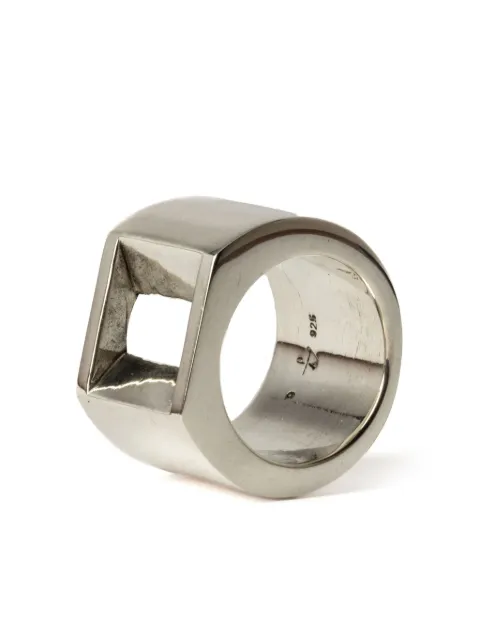 Parts of Four Crescent Plane Gateway ring Silver 151616PA