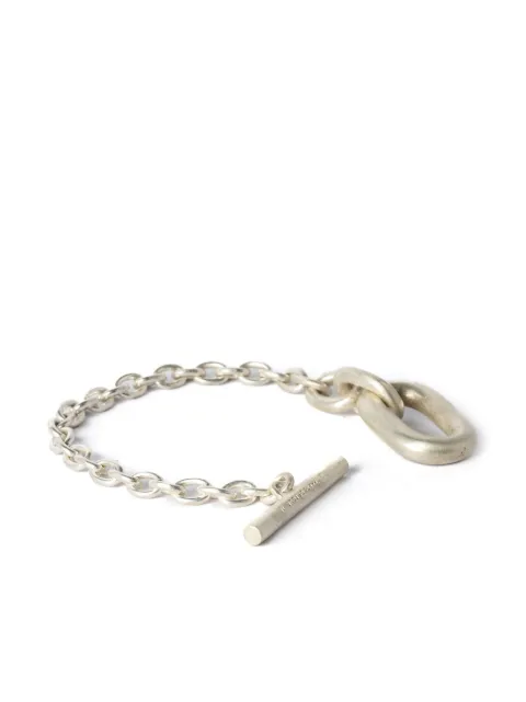 Parts of Four Single Link chain bracelet Silver 4201MA
