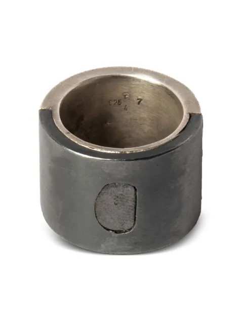 Parts of Four Sistema sterling-silver diamond ring Silver 200125DAKAPBLKDIA