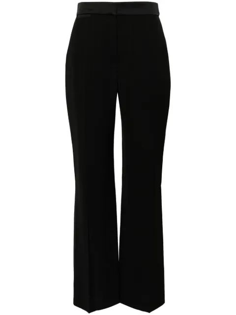Casablanca pressed-crease long-length straight-leg trousers Black WPS24TR16