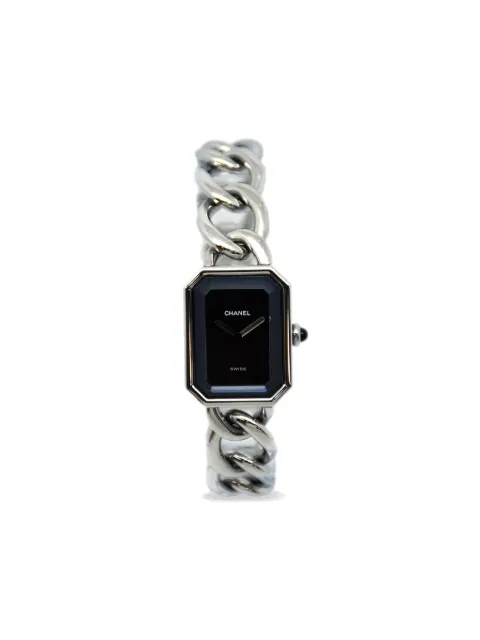 CHANEL Pre-Owned 1987 pre-owned Premiere 20mm Black VS78117