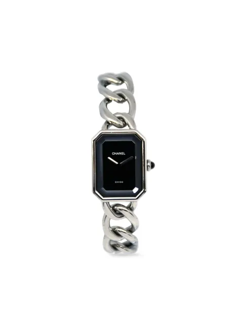 CHANEL Pre-Owned 1987 Première 20mm Black VB73241