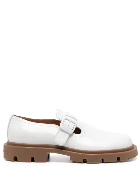 Maison Margiela Ivy leather monk loafers White S57WP0088P3827