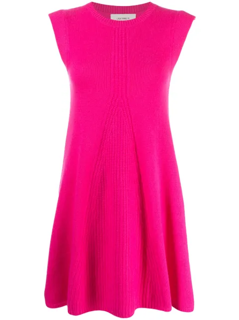 Lisa Yang knitted cashmere minidress Pink 2024043