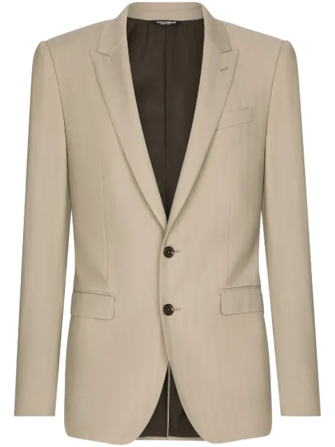 Dolce & Gabbana tonal-striped two-piece suit Brown GK0RMTFR20O