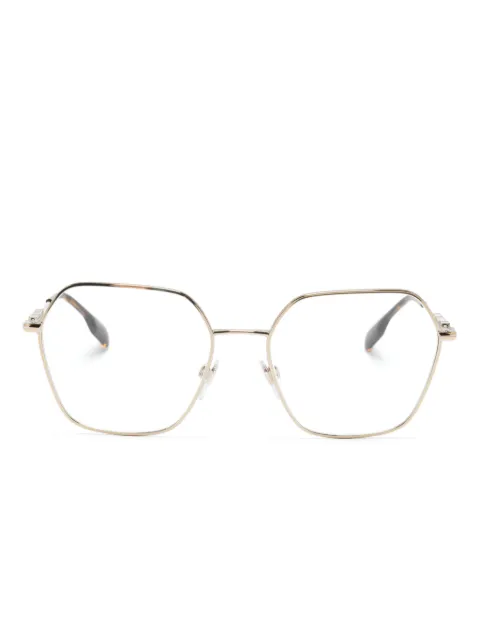 Burberry Eyewear BE/1381 geometric-frame glasses Brown BE1381