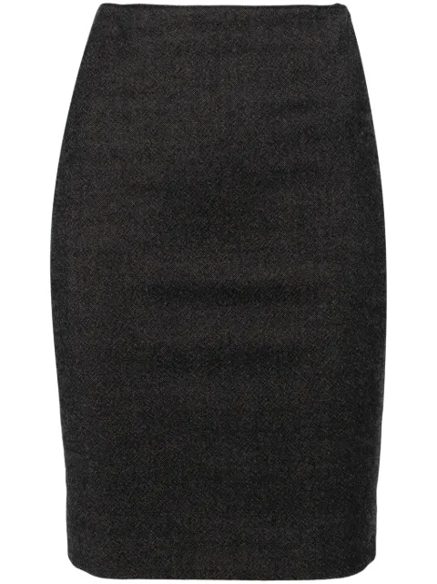 Jean Paul Gaultier Pre-Owned 1990s wool pencil skirt Grey JPGA250CB