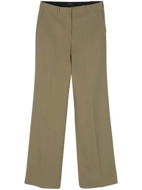JOSEPH Morissey tailored trousers Green JP001553